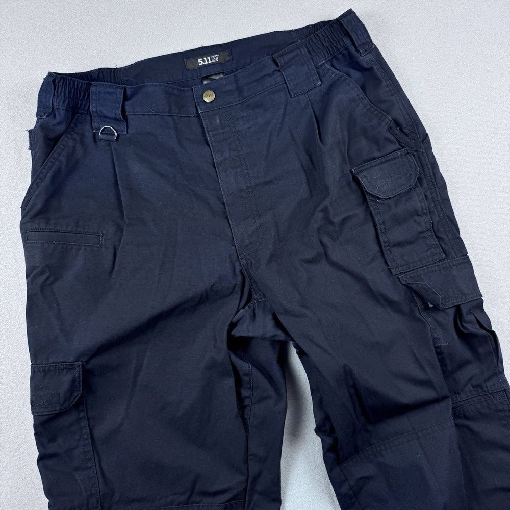 5.11 Tactical Taclite Pro Cargo Pant 36x34 Men Navy Ripstop Utility Workwear